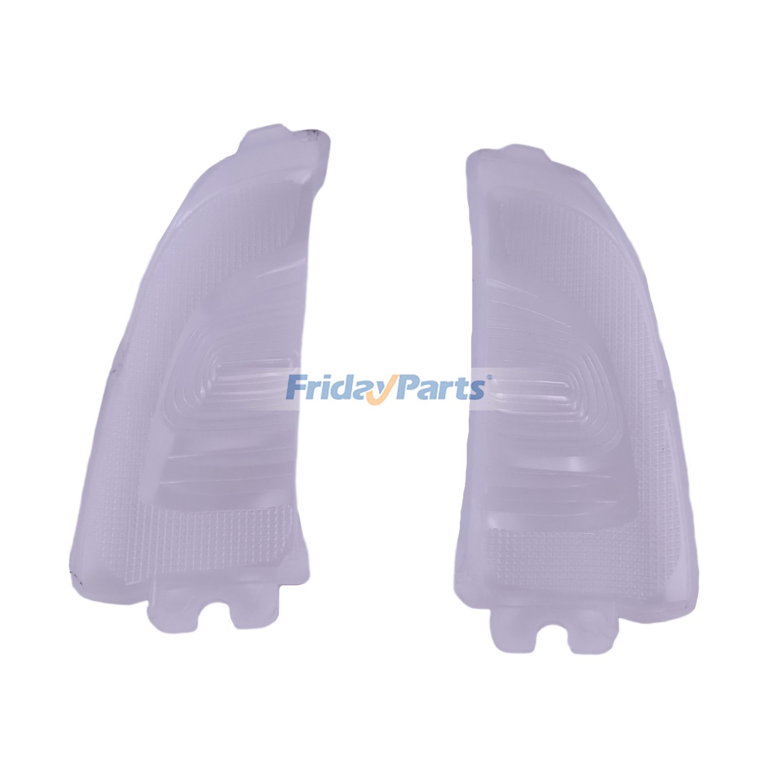 2 cubiertas para visera delantera (74310-0C240, 74310-08041) para Toyota Tundra, Sienna (2014-2019) y Avalon (2013-2015) de FridayParts