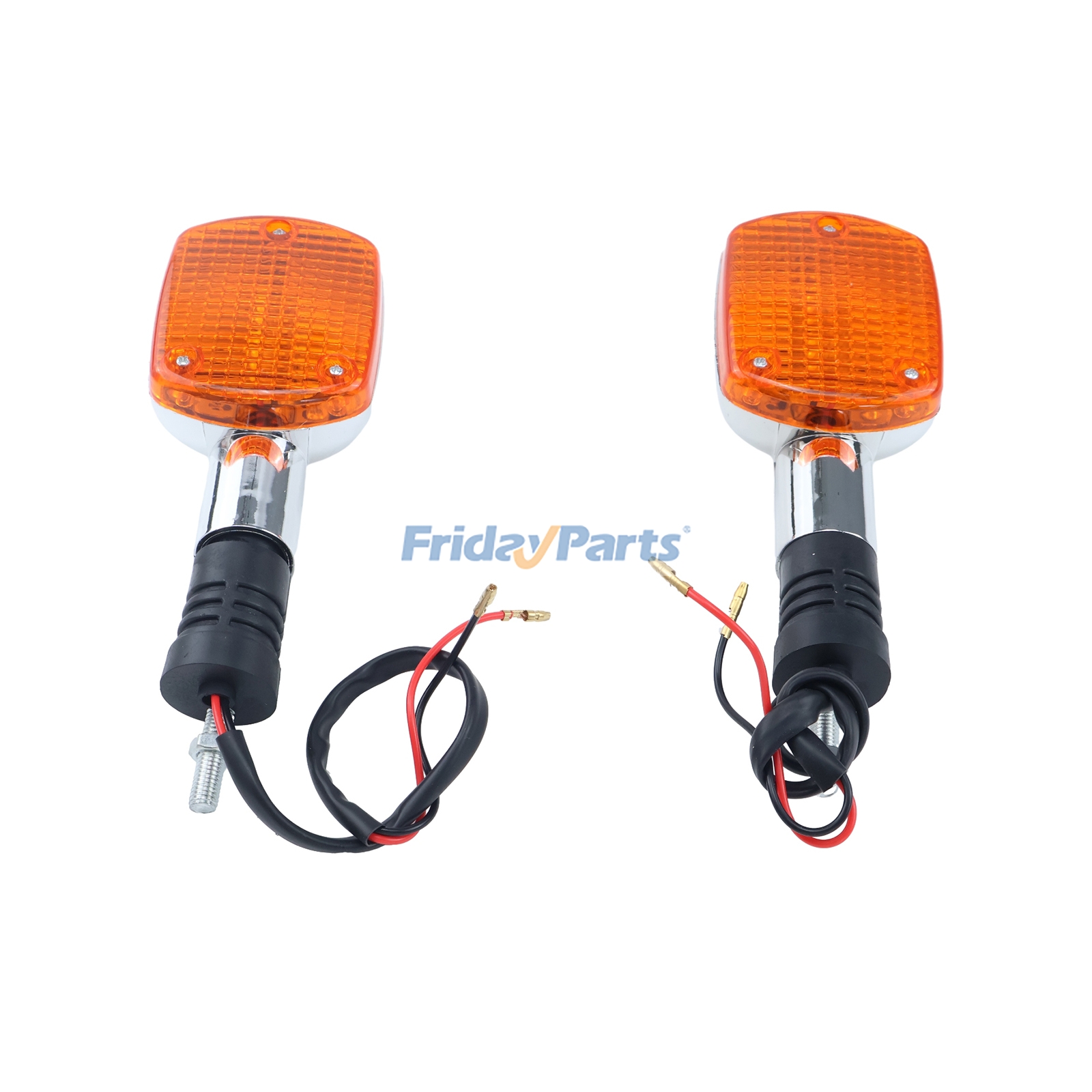 2 Pieces Front Turn Signal Indicator 33400-MB1-406 33490-MB1-700 for Honda V65 Magna VF1100C 1983-1986