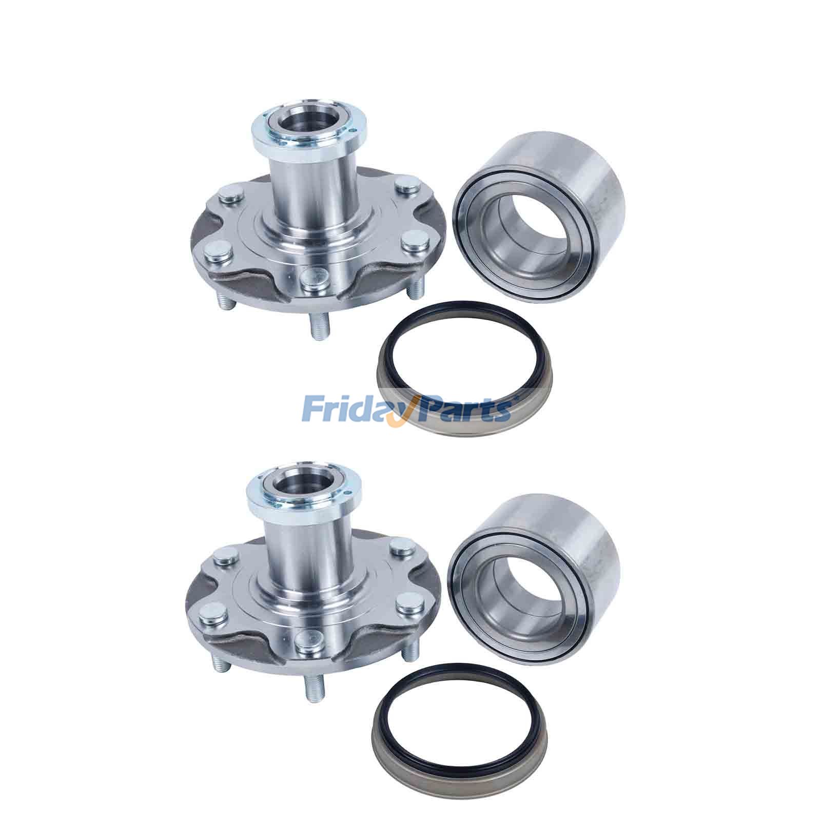 トヨタ 4Runner Sequoia Tundra Tacoma 2WD 2.7L用 フロントホイールハブベアリングキット WH5170112W 2個