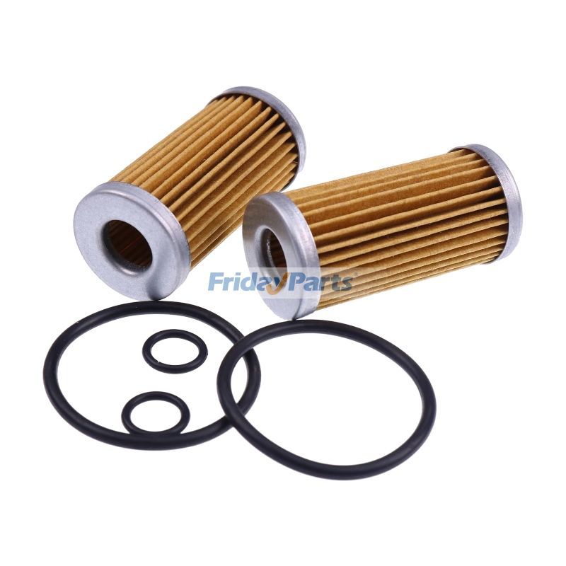 2 Pieces Fuel Filter With O-Ring 87300040 87300039 SBA360720130 for Ford New Holland Tractor 1000 1210 1300 1530 1600 1700 T2210 TC21 TC25 TC33 TZ18DA