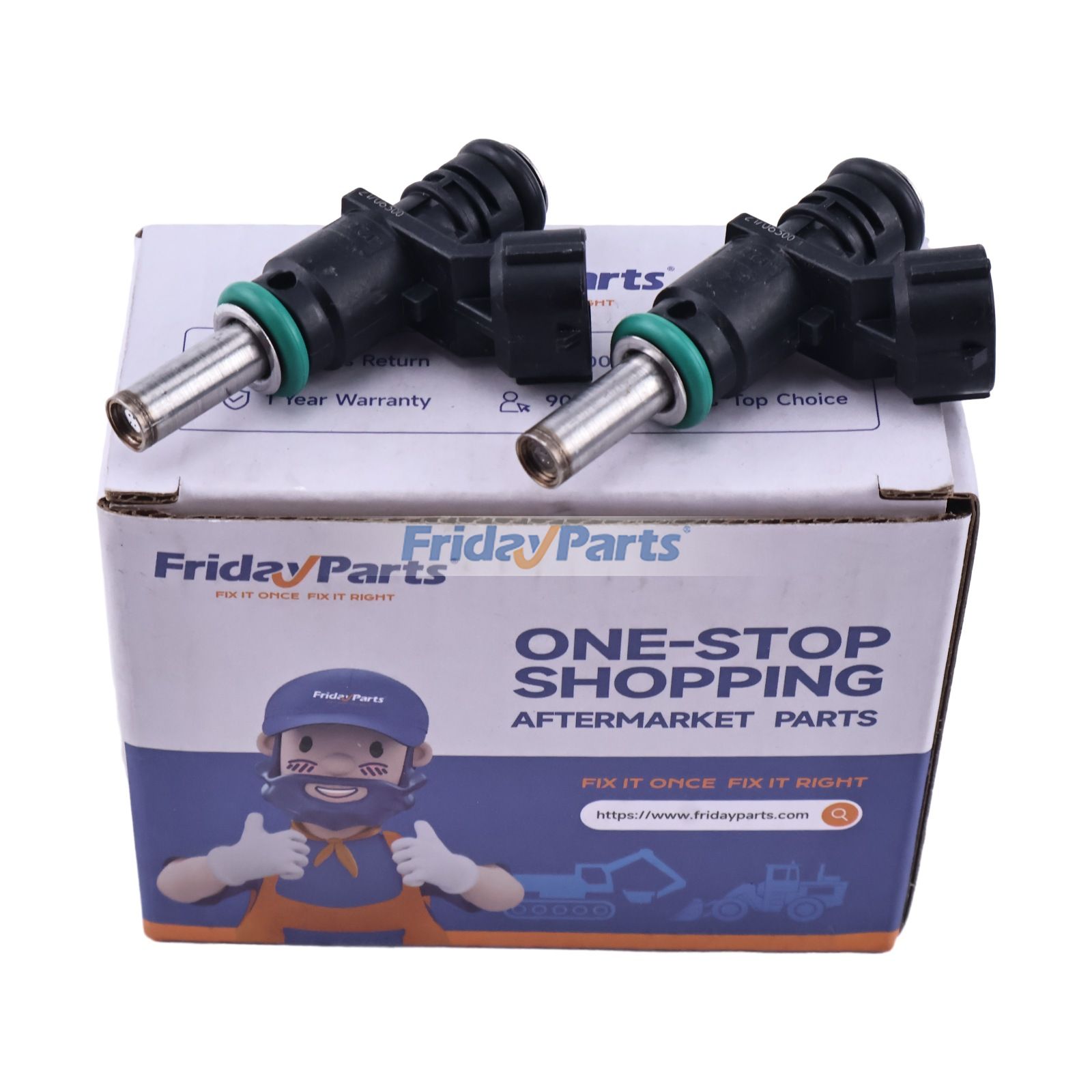 2 Pieces Fuel Injector 420874830 for 2011-2019 Can-Am UTV Commander 1000