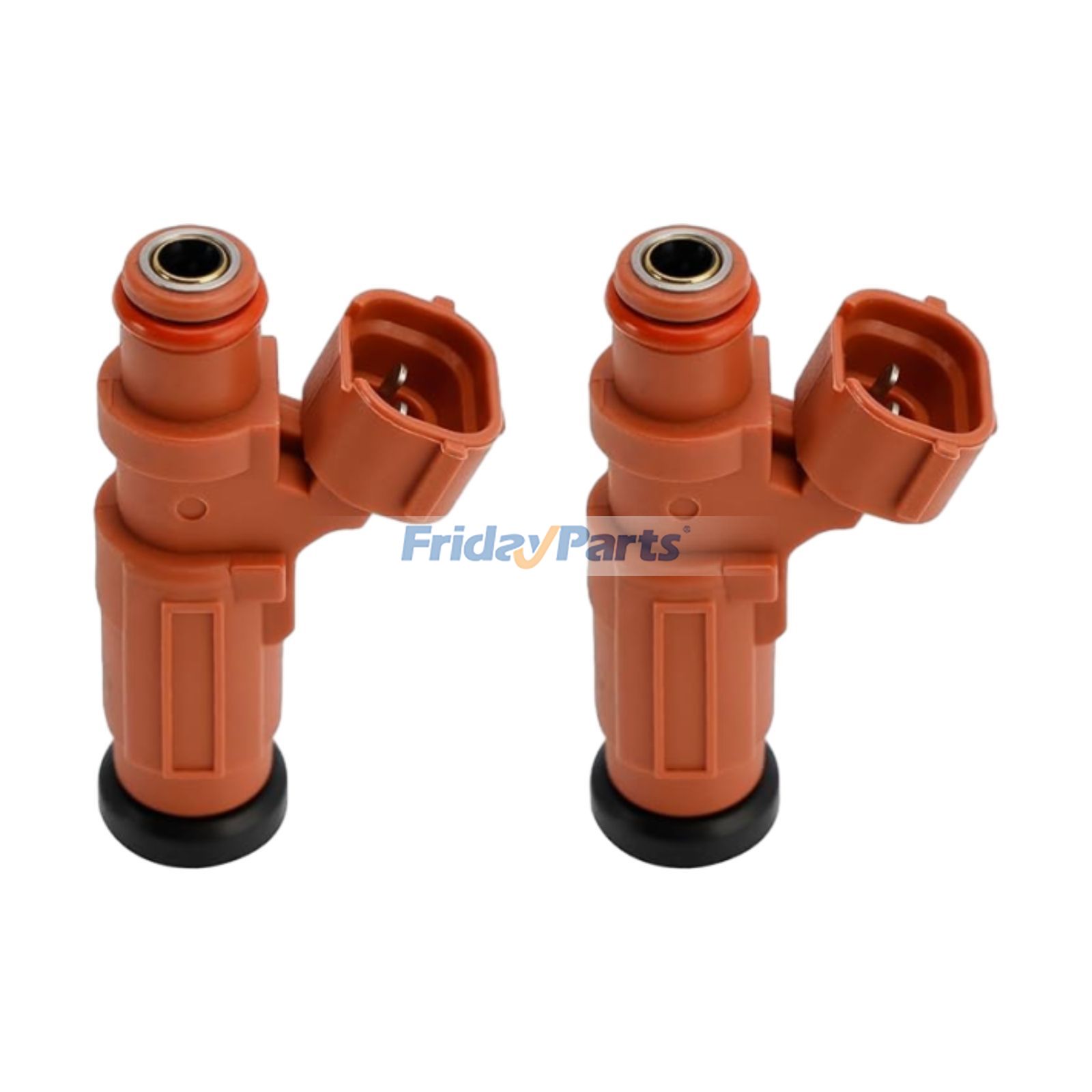 2 Pieces Fuel Injector 5YU-13761-00-00 for Yamaha Roadliner Stratoliner Midnight Deluxe Raider Bullet Cowl 2006-2017