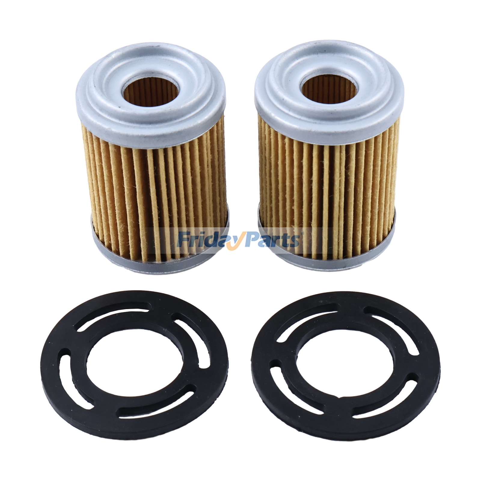2 Pieces Fuel Pump Filter 35-49088A2 312456 for Mercruiser 120 140 160 165 2.5L 3.0L OMC 80HP 90HP 100HP 140HP 200HP 210HP 215HP 245HP Engine