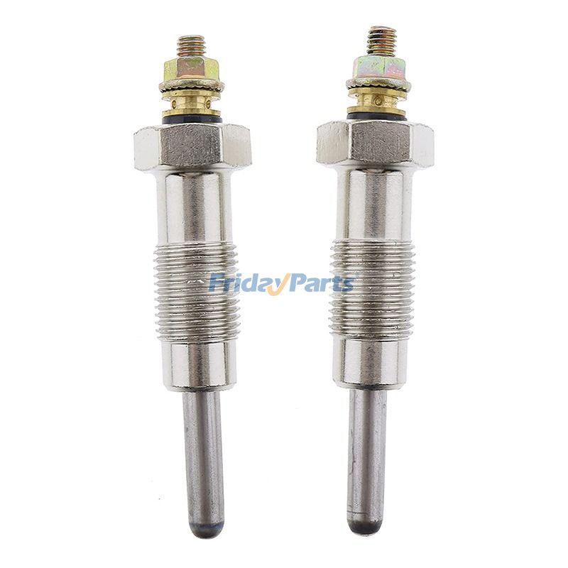 2 piezas de bujías incandescentes 18536-6010 para tractor Shibaura SD1800 SD1840 SD2000D SD2040 SD2200D S700 S900 S1000 S1500