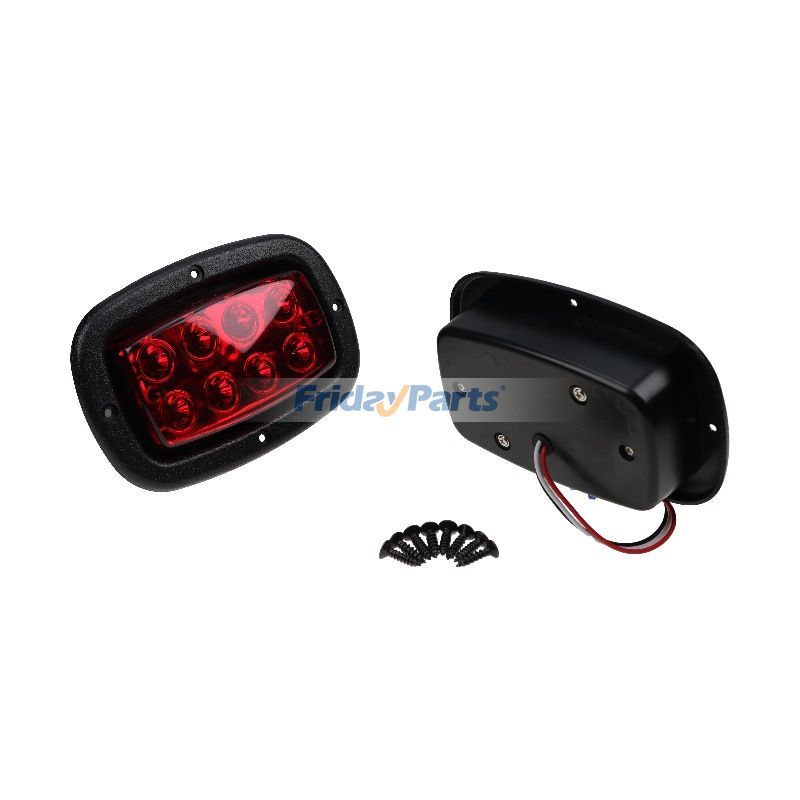 Lot de 2 feux arrière LED pour voiturette de golf 1017035 pour Yamaha G14, G16, G19, G22 et Club Car DS