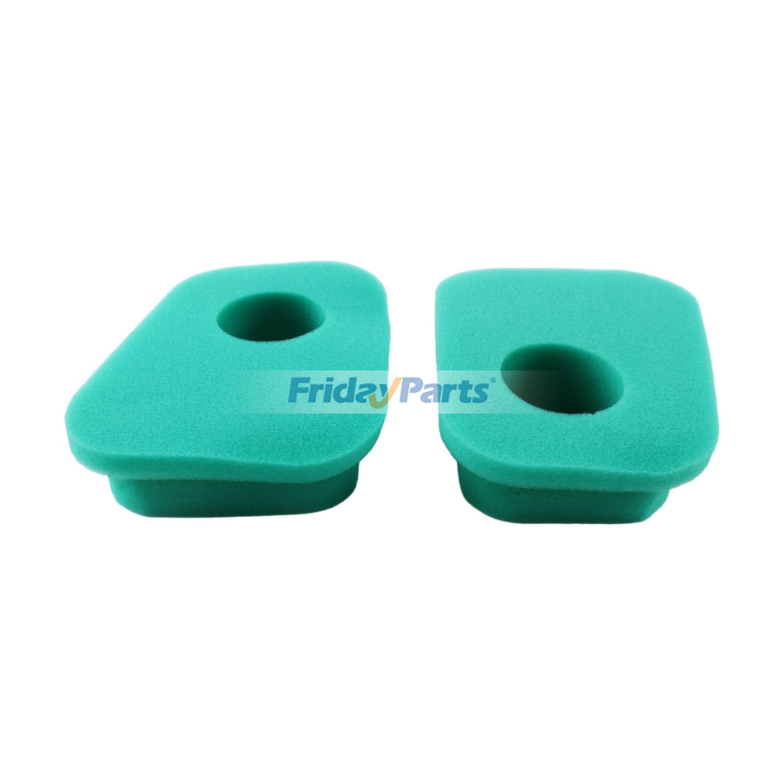 2 filtros de aire de espuma verde 27987S AM34963 para motor de 2-5 HP John Deere Tiller 216, compresor de aire A100 A200 Para JOHN DEERE