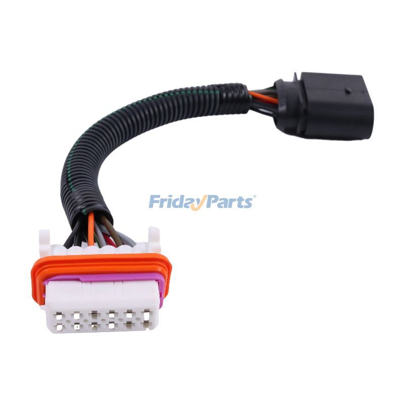 Arnés de cableado para adaptador de faros delanteros de 2 piezas 7L6971071A para VW Volkswagen Touareg 2004-2007 de FridayParts