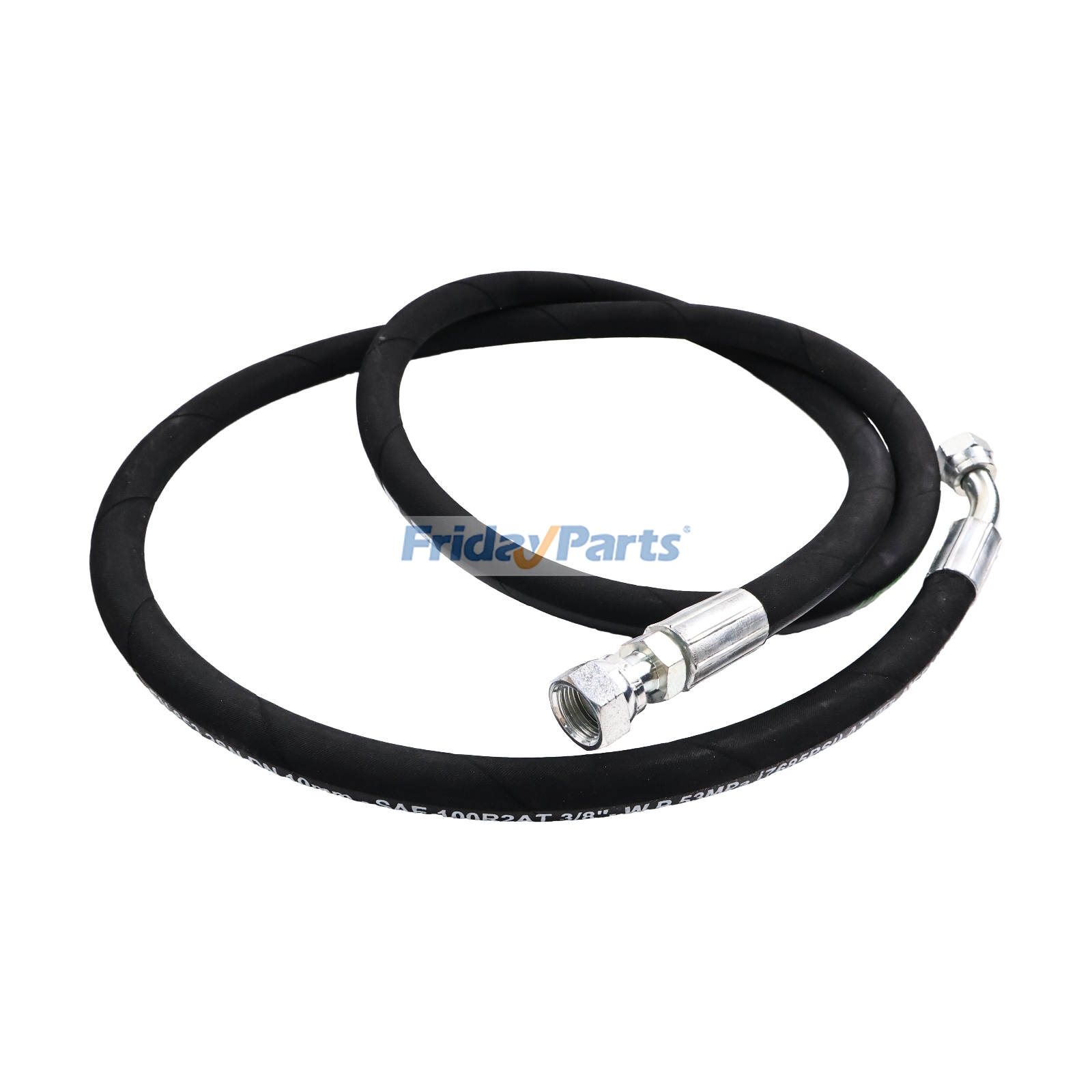 2 mangueras hidráulicas AW33155 para cargadoras John Deere 200CX, 200X, 220R, 300E y H130 Para JOHN DEERE
