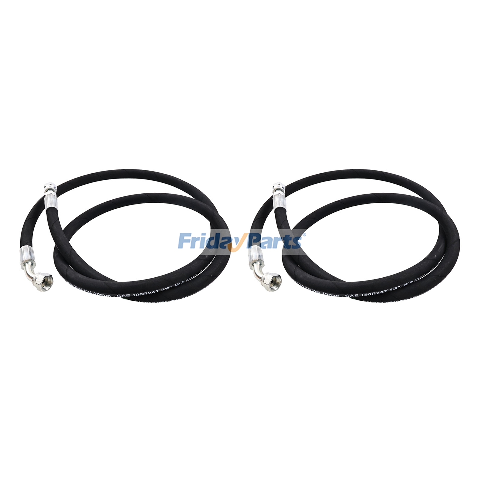 2 mangueras hidráulicas AW33155 para cargadoras John Deere 200CX, 200X, 220R, 300E y H130
