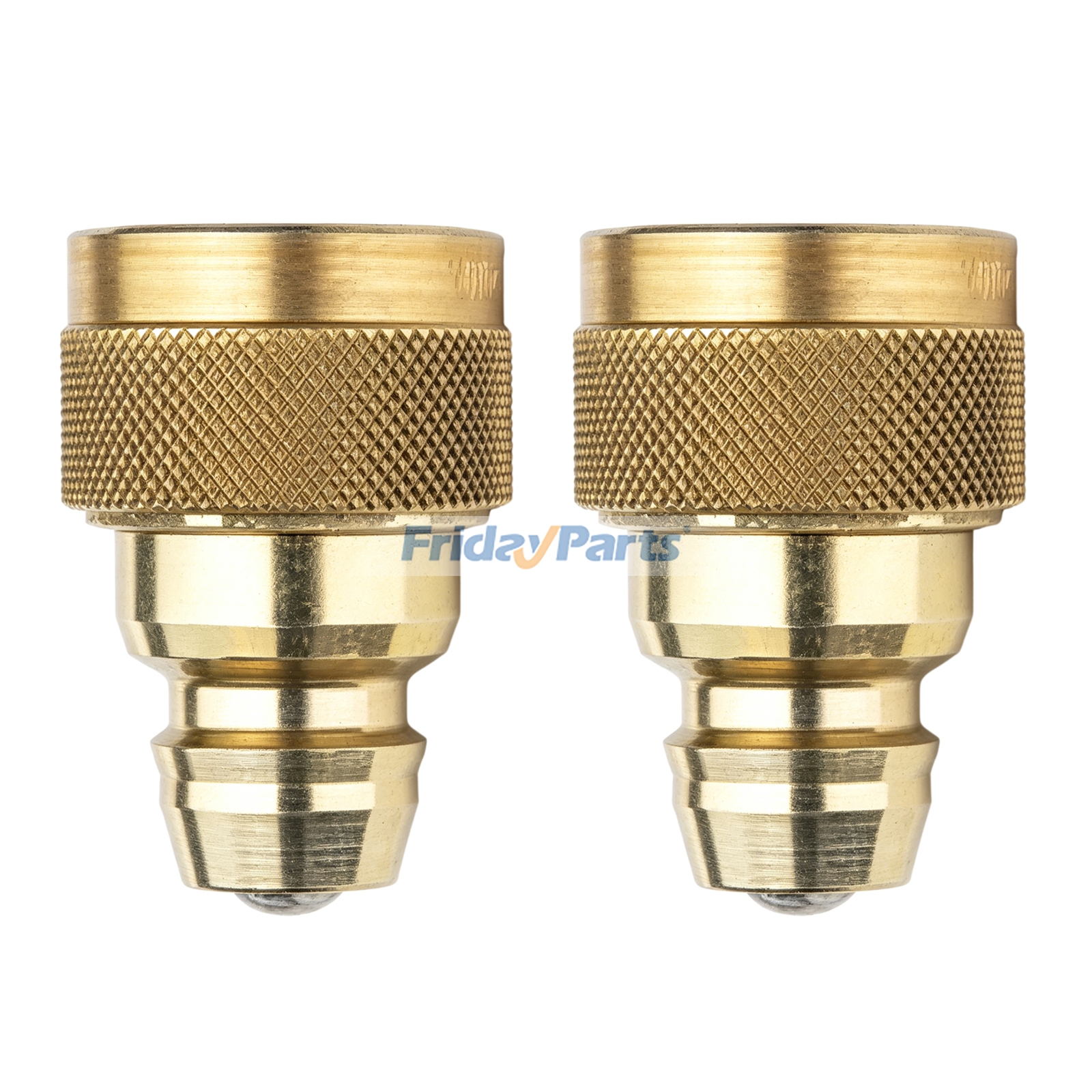 2 Pieces Hydraulic Quick Coupler Plug AR98201 for John Deere Engine 6068 6076 6081 Loader 148 168 280 830 Tractor 4020 4455 7200 7810 8100 8335R 8295R 9520R
