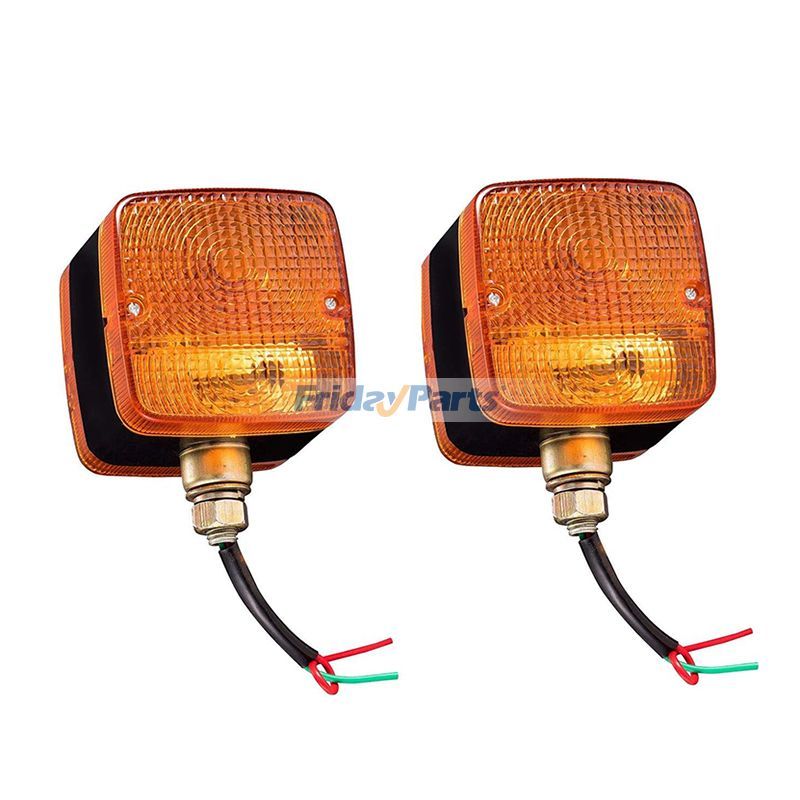 2 Pieces Indicator Turn Signal Lamp 198425-53150 for Yanmar EX450 EX2900 EX3200 EF453 EF352