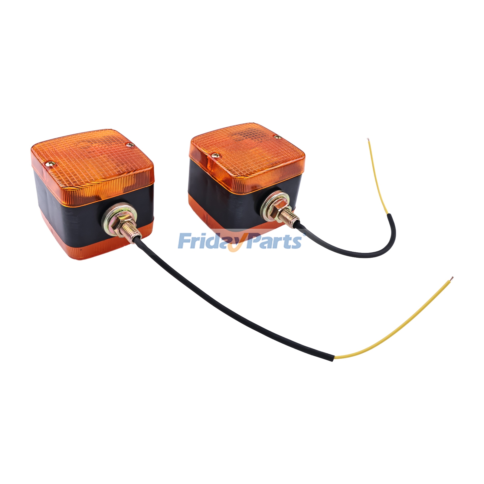 2 Pieces Indicator Turn Signal Lamp 198425-53150 for Yanmar EX450 EX2900 EX3200 EF453 EF352