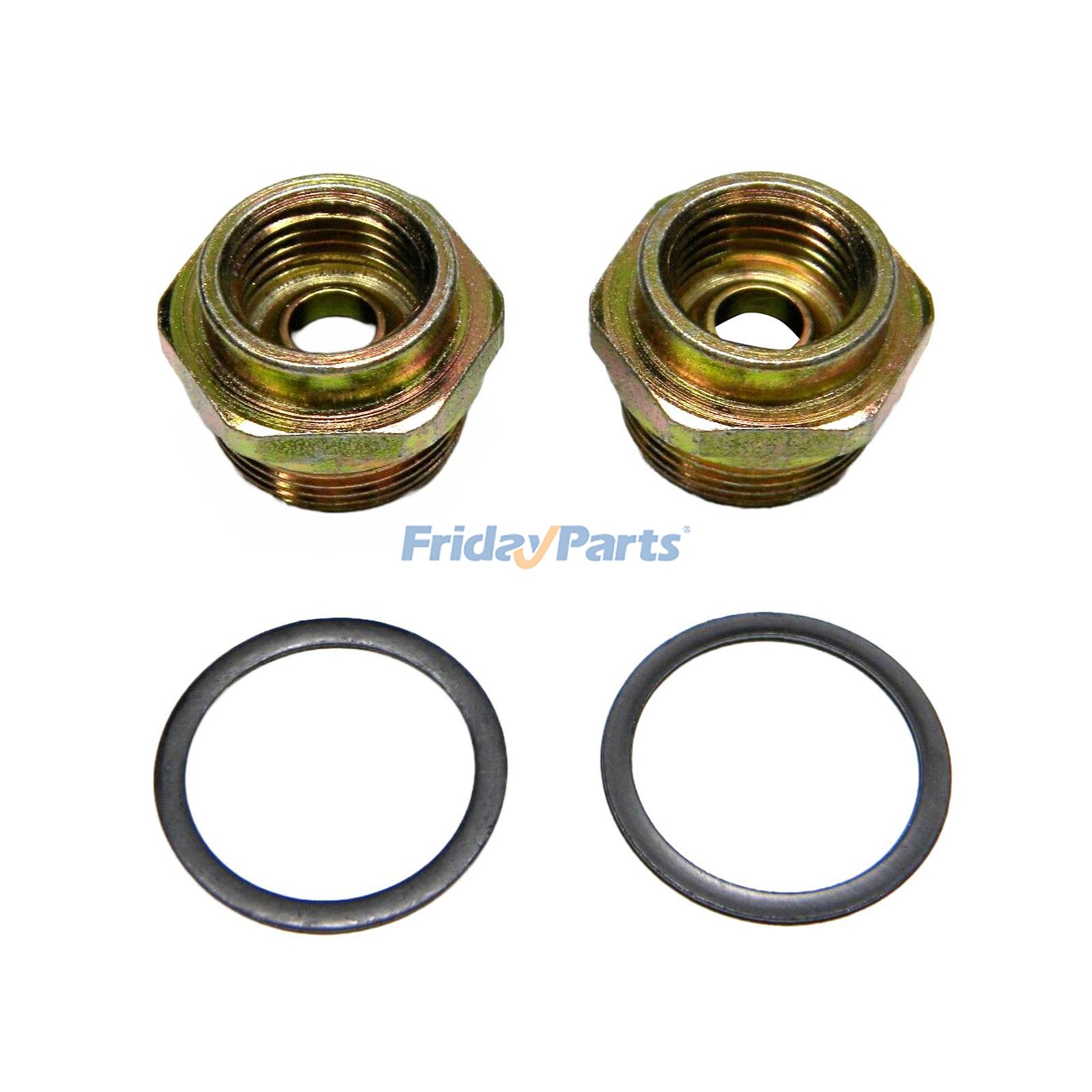 2 Pieces Inverted Flare Fuel Bowl Inlet Fitting 26-26 for Holley 2300 4150 4160 4165 4500 Series 2 & 4 Barrel Carburetor