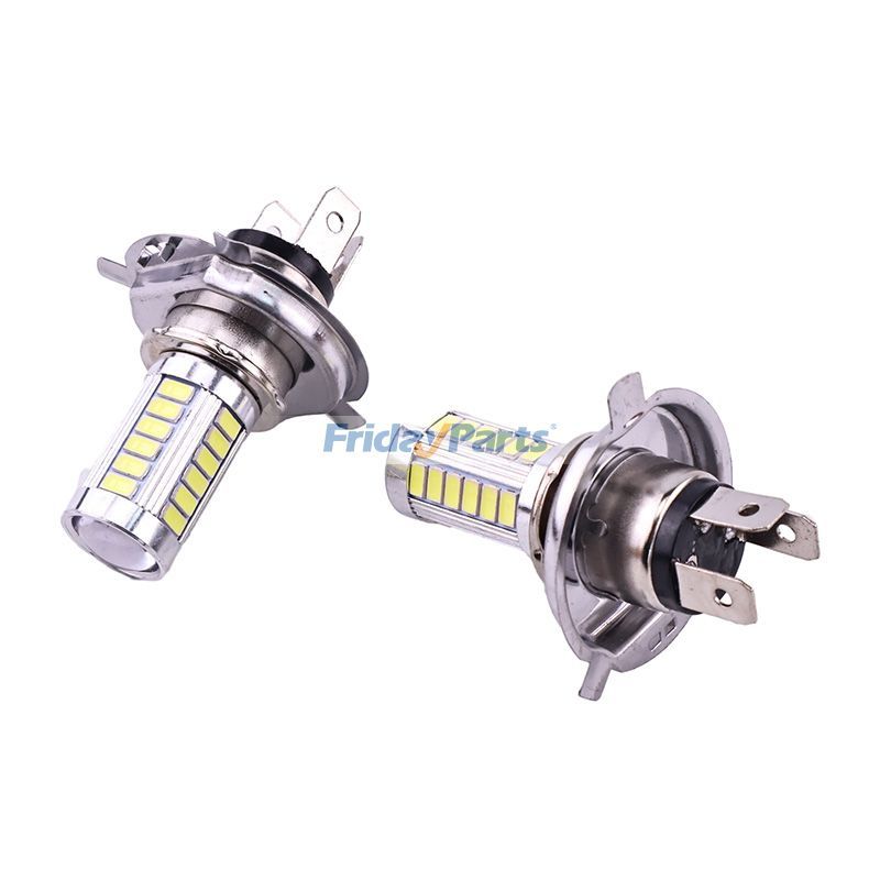 Lot de 2 ampoules LED 57M7166 pour moteur John Deere 4,5 L 6,8 L 8,1 L 12,5 L 4045 6068 6081 6125 Tracteur 2020 2030 2040 4050 4100 4200 4250