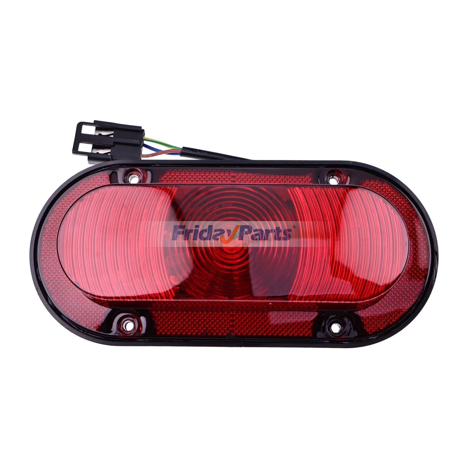 FridayParts Oval Tail Light