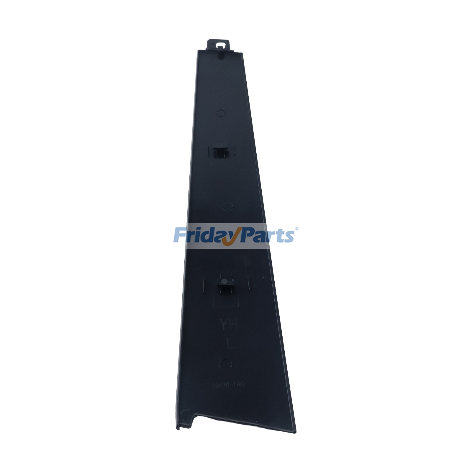 2 Pieces Left Front Door Pillar Molding Panel 72470-TA0-A01 for 2008-2011 Honda Accord