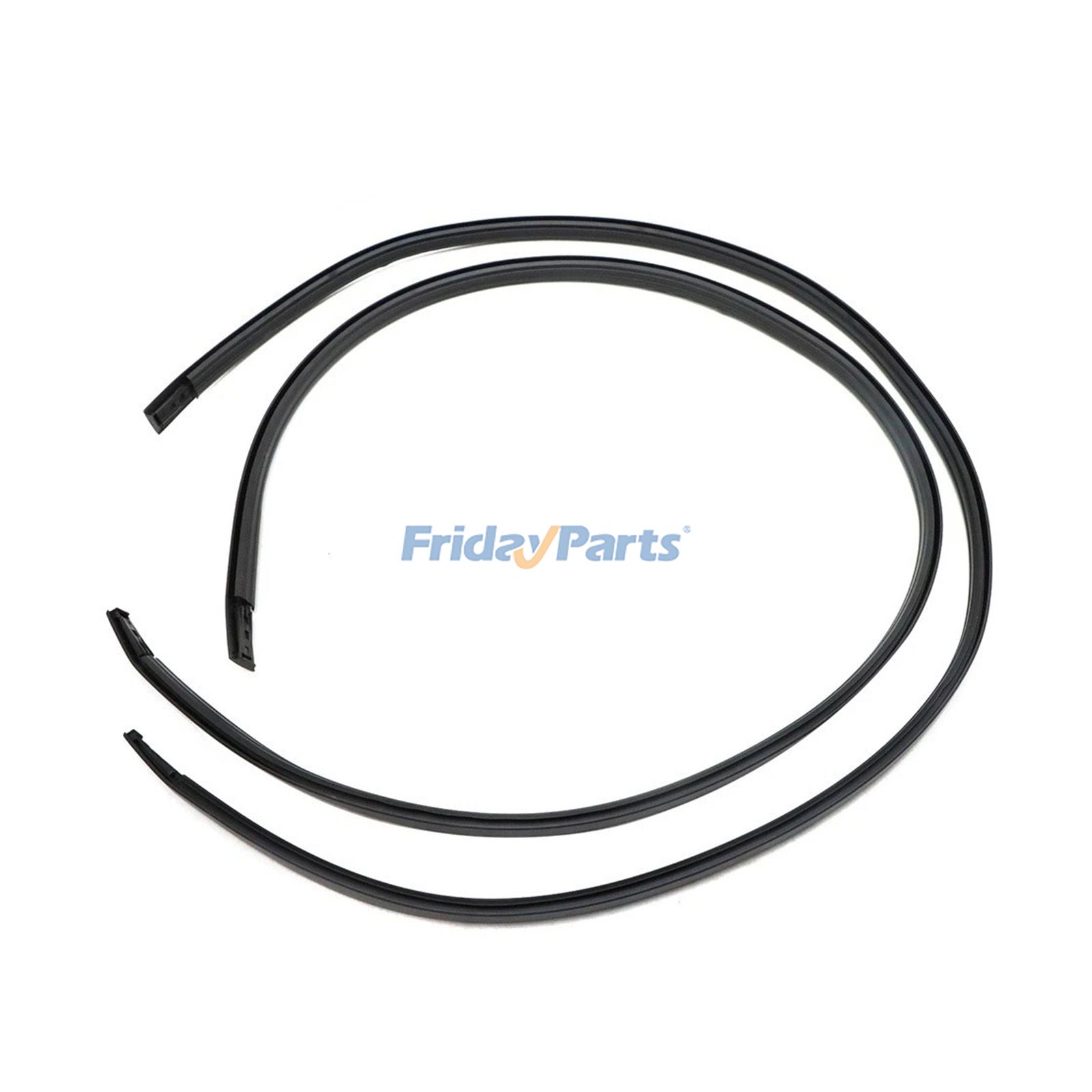 2 Pieces Left & Right Roof Drip Molding 75555-53011 75556-53011 for 2001-2005 Toyota Altezza Lexus IS300 3.0L