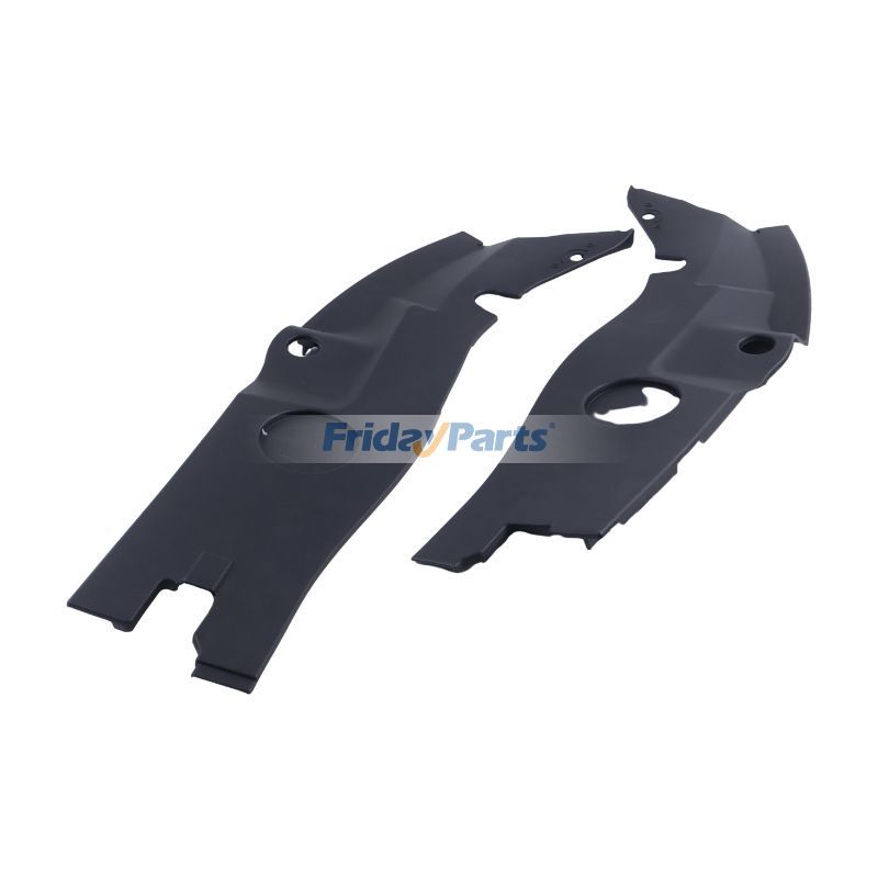 2 stück Links Rechts Unter Haube Sicht Schild Splash Abdeckung Panels 5182336AA 5182337AA für 2011-2014 Dodge Charger