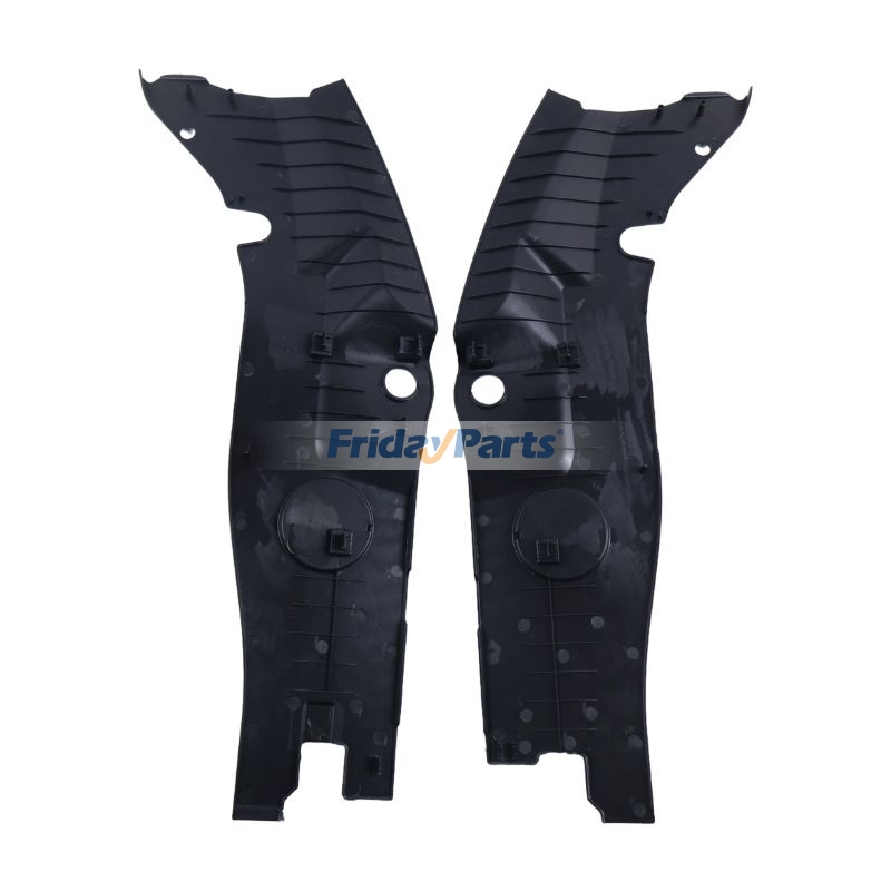 2 stück Links Rechts Unter Haube Sicht Schild Splash Abdeckung Panels 5182336AA 5182337AA für 2011-2014 Dodge Chargerfür Für Dodge