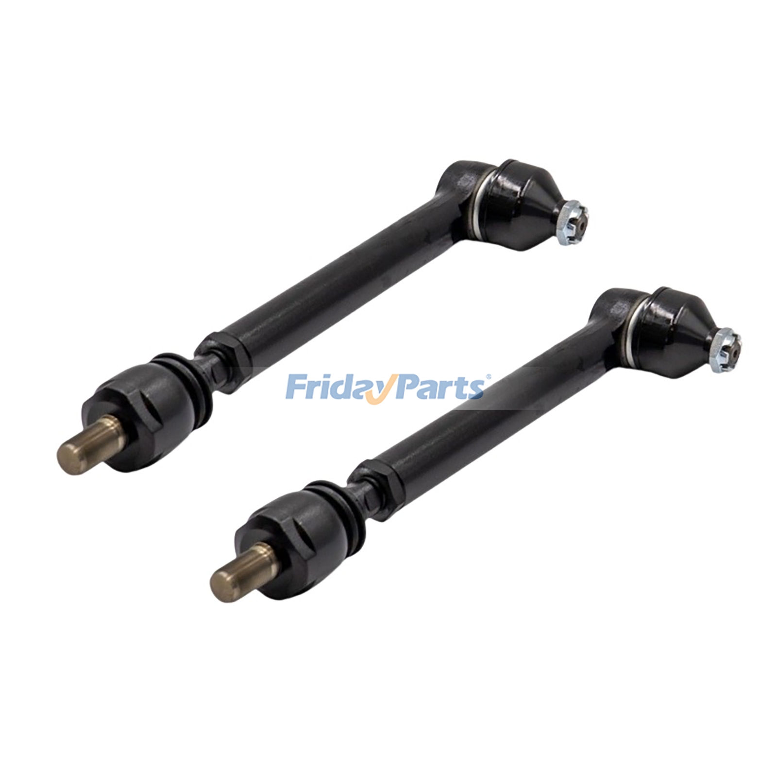 Conjunto de 2 barras de ligação 335/Y6895 para carregadeiras JCB 1400B, 1550B, 1600B, 1700B, 214, 214E, 215, 216, 217, 3C, 3CN, 3CX, 3D, 3DX, 4C, 4CN, 4CX e 4DX.