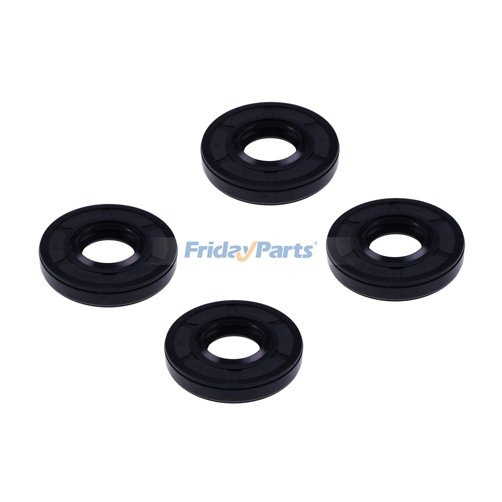 4 Pieces Lip Seal 50735 51161 for MTD Columbia RZT-42 RZT-50 White Outdoor ZT-17 ZT-22 ZT-42 ZT-50 Cub Cadet Mower