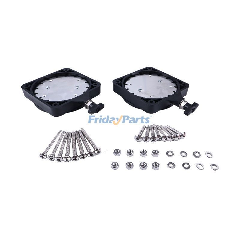 Base de montage pivotante à profil bas 2 pièces 2207003 pour downrigger Cannon