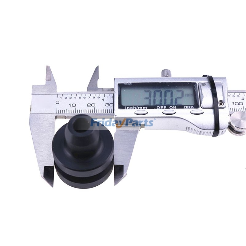 Lot de 2 isolateurs de radiateur en caoutchouc pour montage inférieur de FridayParts