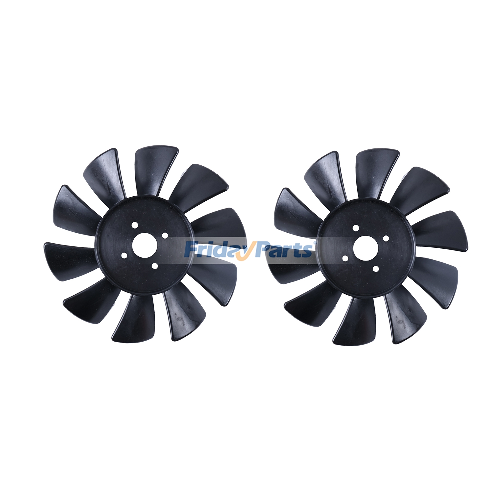 2 Pieces Nylon Fan Blade 320857 320859 for Grasshopper Mower 1210 1212 1622 1822 329B 2132 220 223 225 227 321D 322D 325D 327 329 432 440B 727A 928D2 940G3