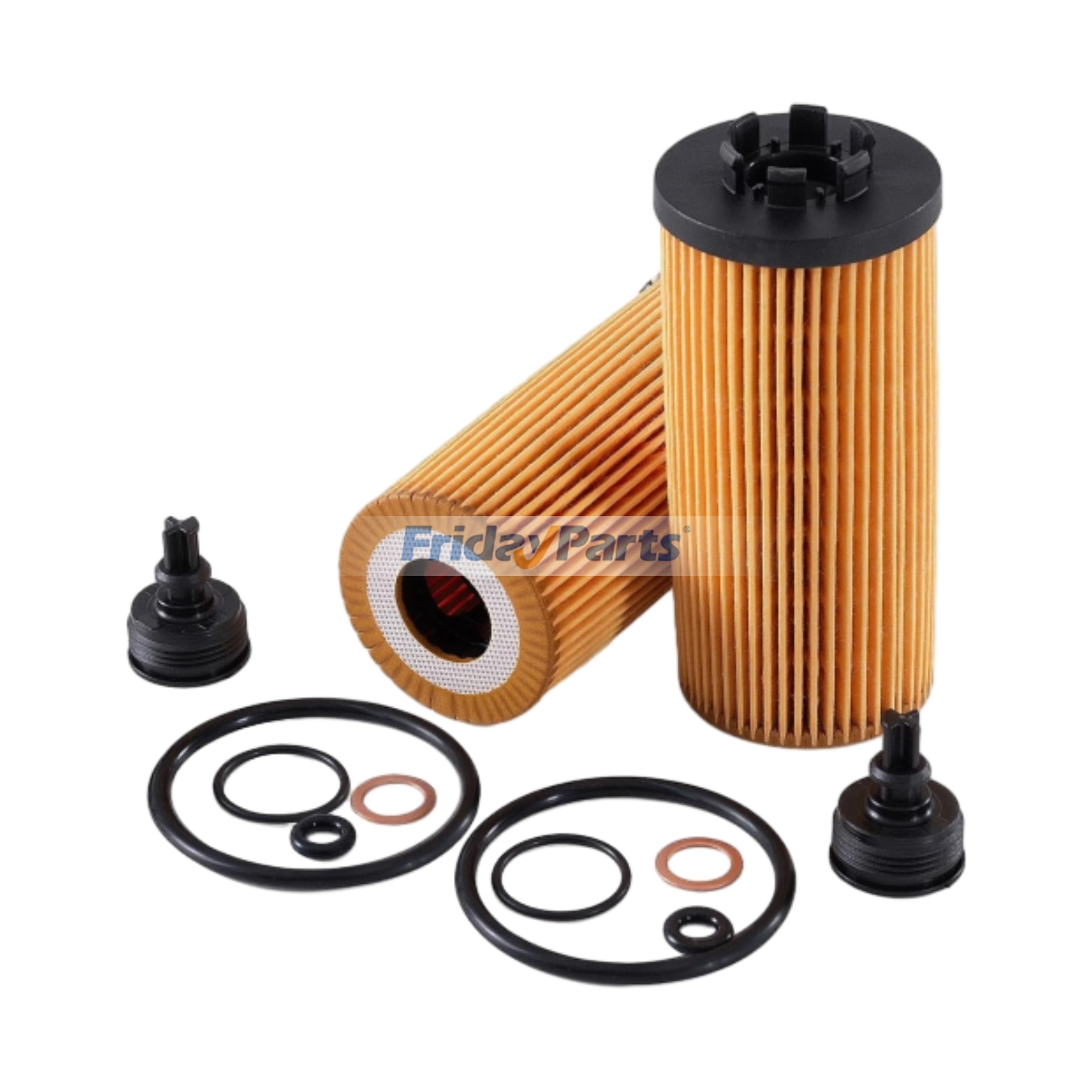 2 Pieces Oil Filter 11428593186 for BMW 118I 128TI 218I GRAN COUPE