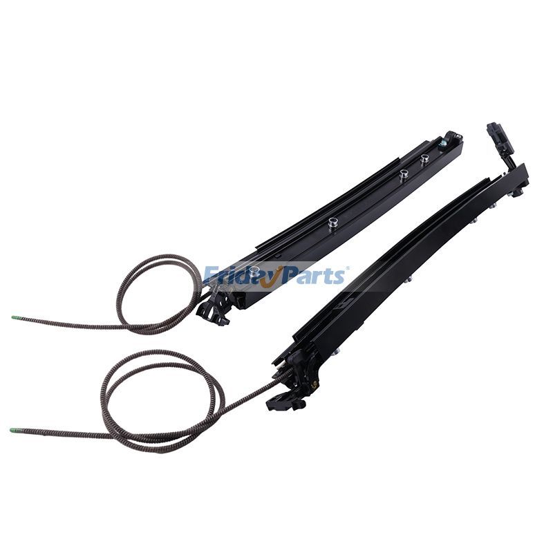 2 Pieces Panoramic Sunroof Glass Sliding Track 1567800175 1567800075 for Mercedes GLA-Class X156 2015-2020