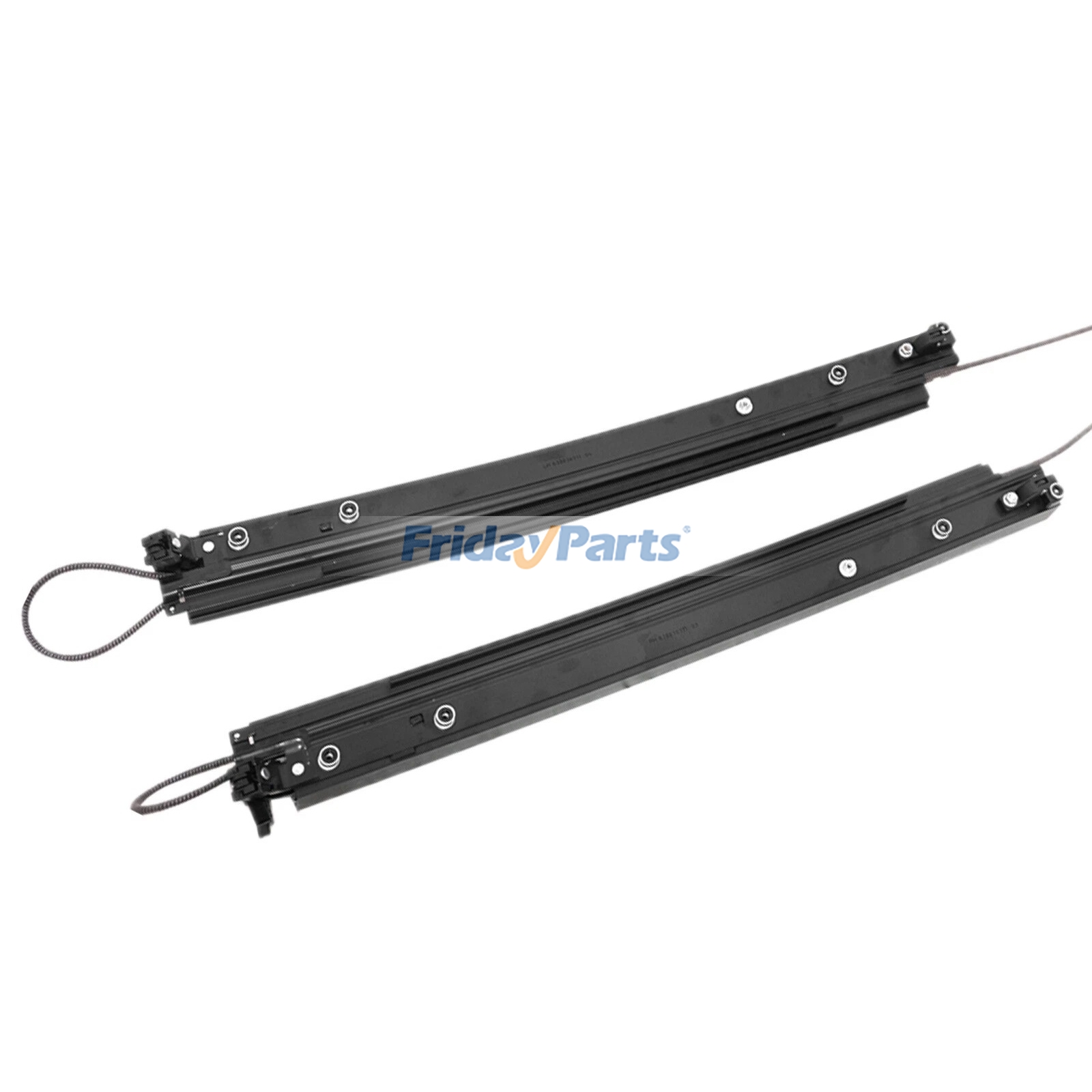 2 Pieces Panoramic Sunroof Track Rail A2057803100 A2057803000 for Mercedes-Benz C180 C200 C250 C300 C400 C63AMG C63AMGS CLE53AMG