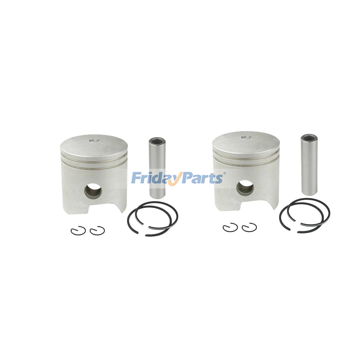 Kit piston 2 pièces 6E7-11635-00 Yamaha hors-bord 9.9 15 CV