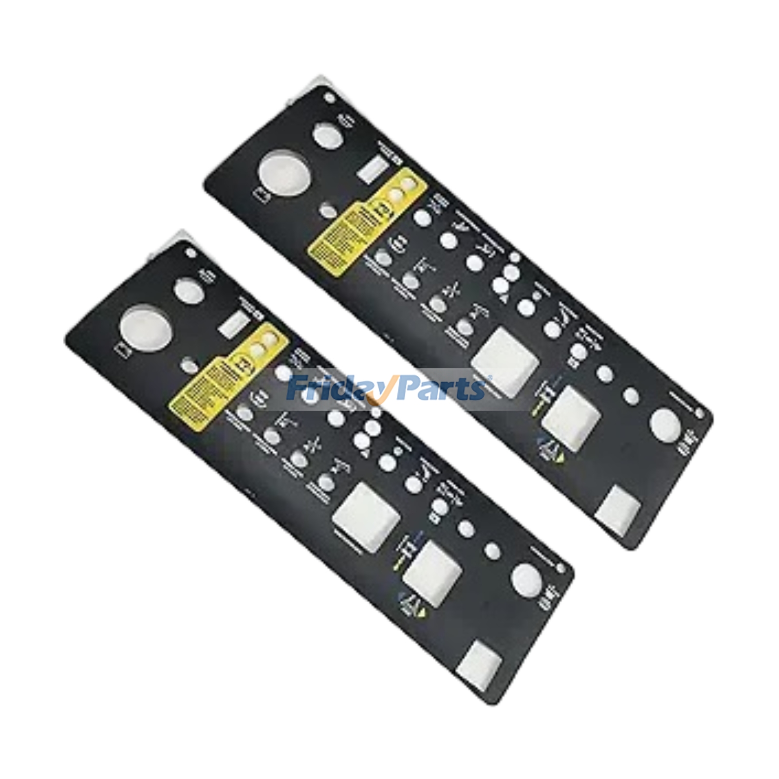 2 Pieces Platform Control Panel Decal 128004GT for Genie Lift Z-45/25