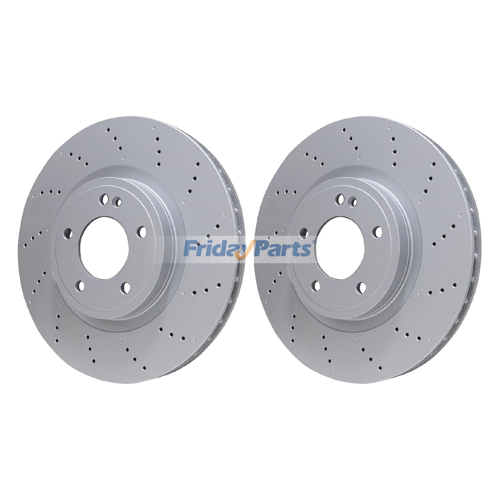 2 Pieces Rear Brake Discs Rotor A4634230000 for Mercedes Benz G63 AMG W463 4.0L 2019-2023