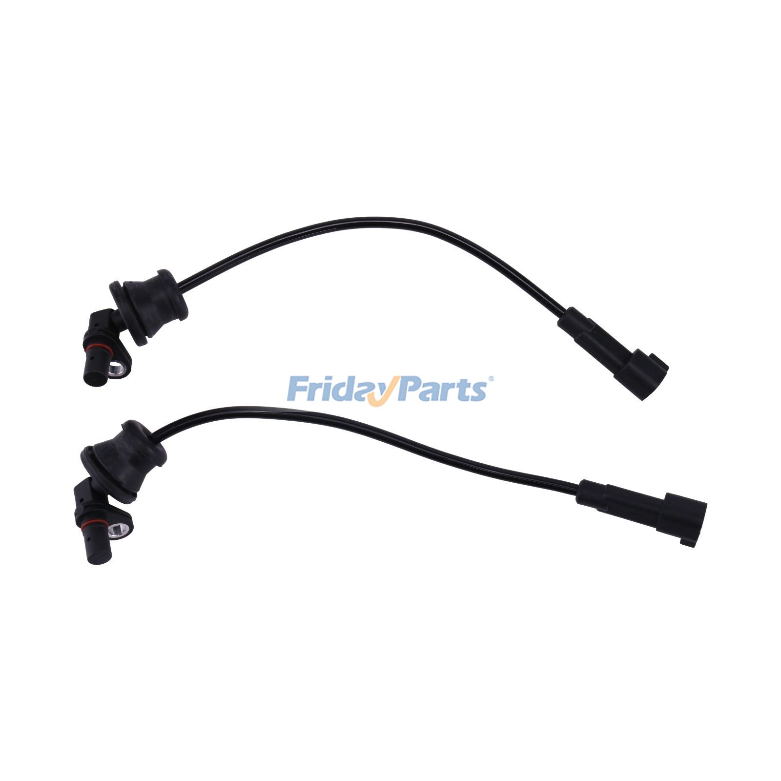 2 Pieces Rear Left and Right Side ABS Speed Sensor Set 25913456 for 2010-2017 Chevrolet Equinox GMC Terrain