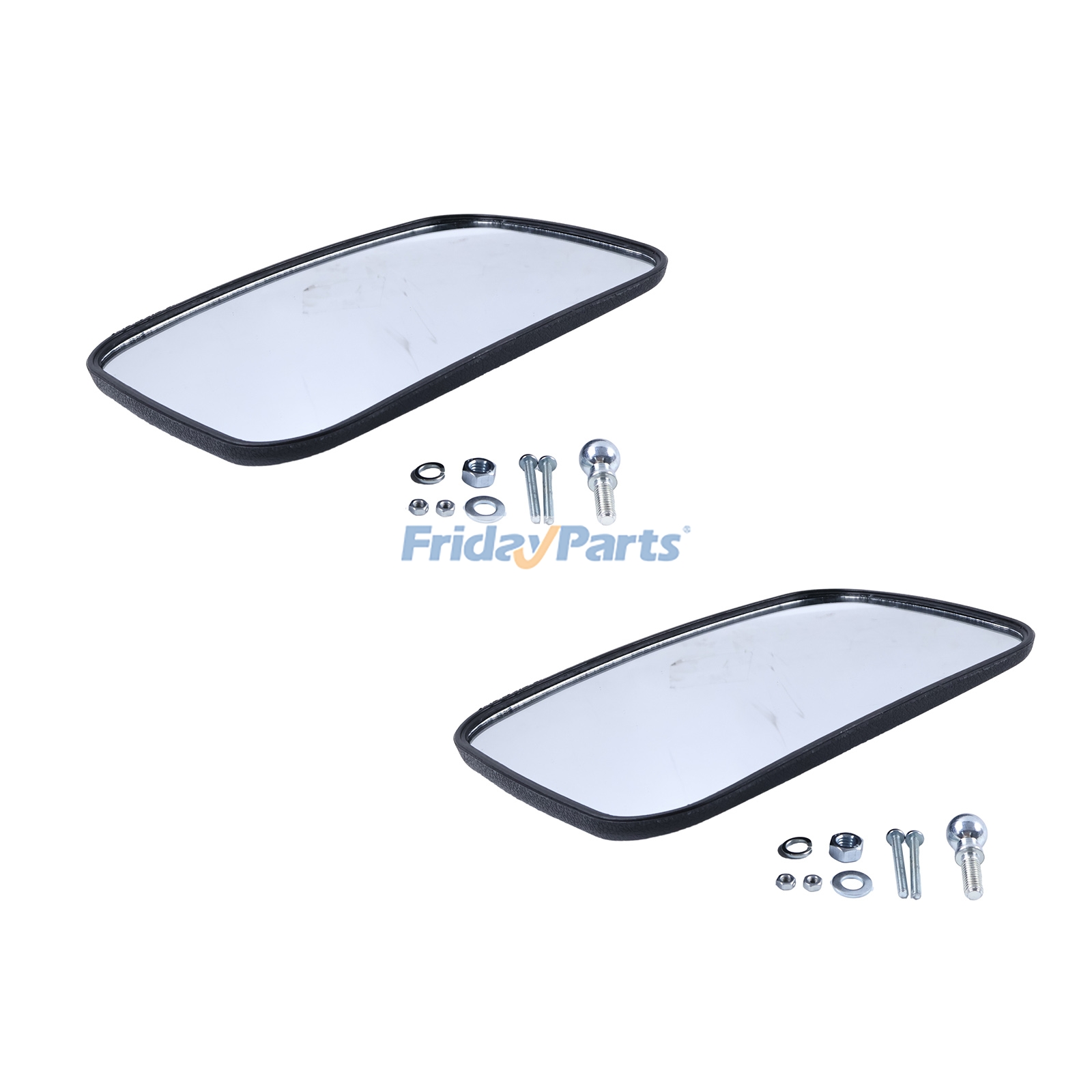 Excavator,Tractor,Heavy-Duty UTV 2 Pieces Rear Out Mirrors