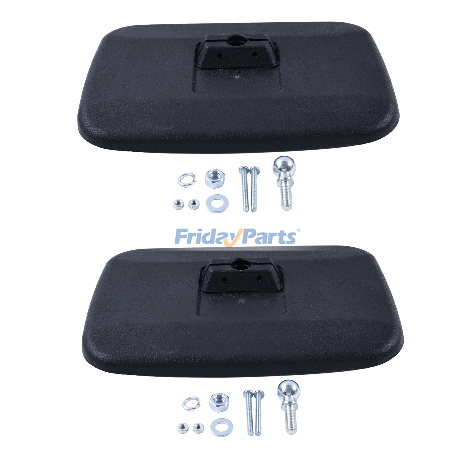  2 Pieces Rear Out Mirrors For KUBOTA