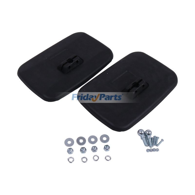 2 espejos retrovisores exteriores 36919-53342 36919-53340 para Kubota KX033 KX040 KX057 KX080 L3600 L2808 L4200 M5000 M5950 M7950 M9580 de FridayParts