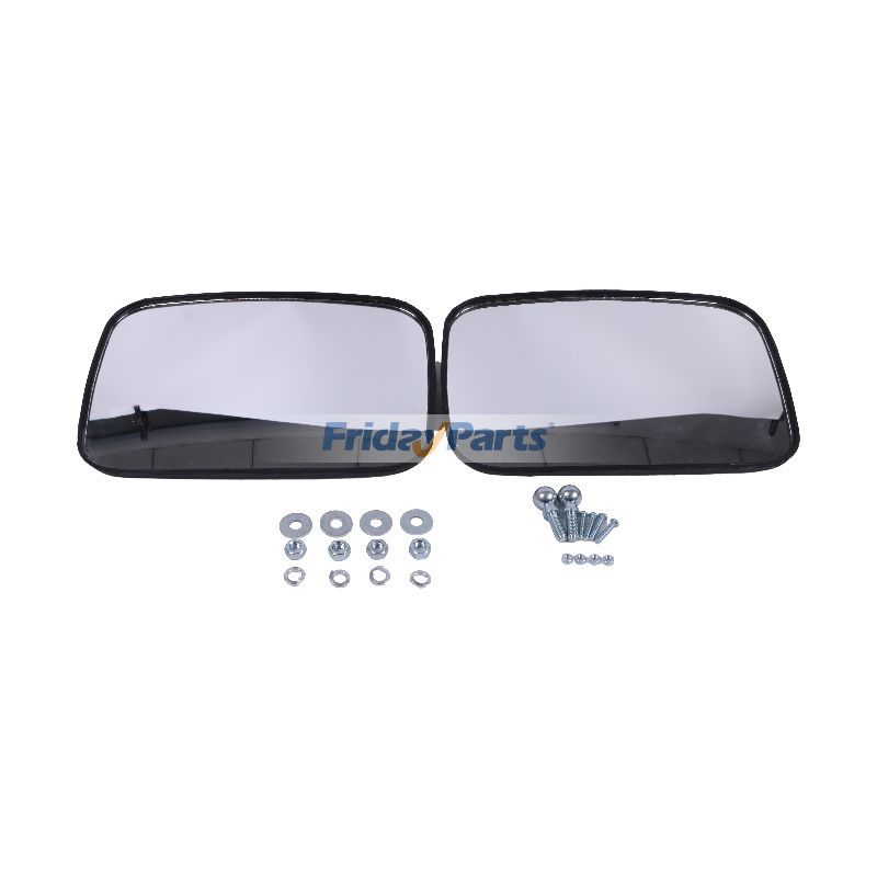 2 espejos retrovisores exteriores 36919-53342 36919-53340 para Kubota KX033 KX040 KX057 KX080 L3600 L2808 L4200 M5000 M5950 M7950 M9580 para Excavadora,Tractor,Vehículo utilitario