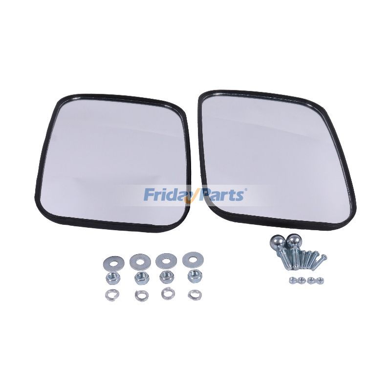 2 espejos retrovisores exteriores 36919-53342 36919-53340 para Kubota KX033 KX040 KX057 KX080 L3600 L2808 L4200 M5000 M5950 M7950 M9580 Para KUBOTA