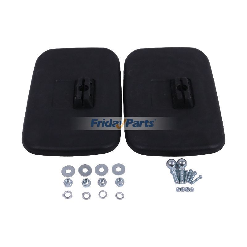 2 espejos retrovisores exteriores 36919-53342 36919-53340 para Kubota KX033 KX040 KX057 KX080 L3600 L2808 L4200 M5000 M5950 M7950 M9580