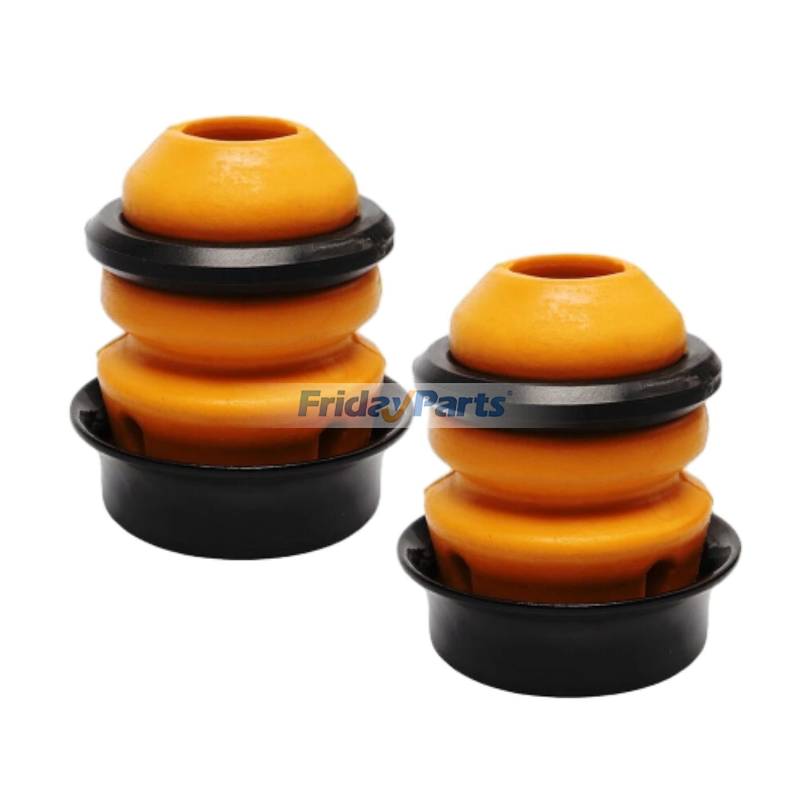 2 Pieces Rear Suspension Shock Bumper 55326-2B000 55326-2P000 for Hyundai Santa Fe Kia Sorento 2.4L 3.5L 2006-2012