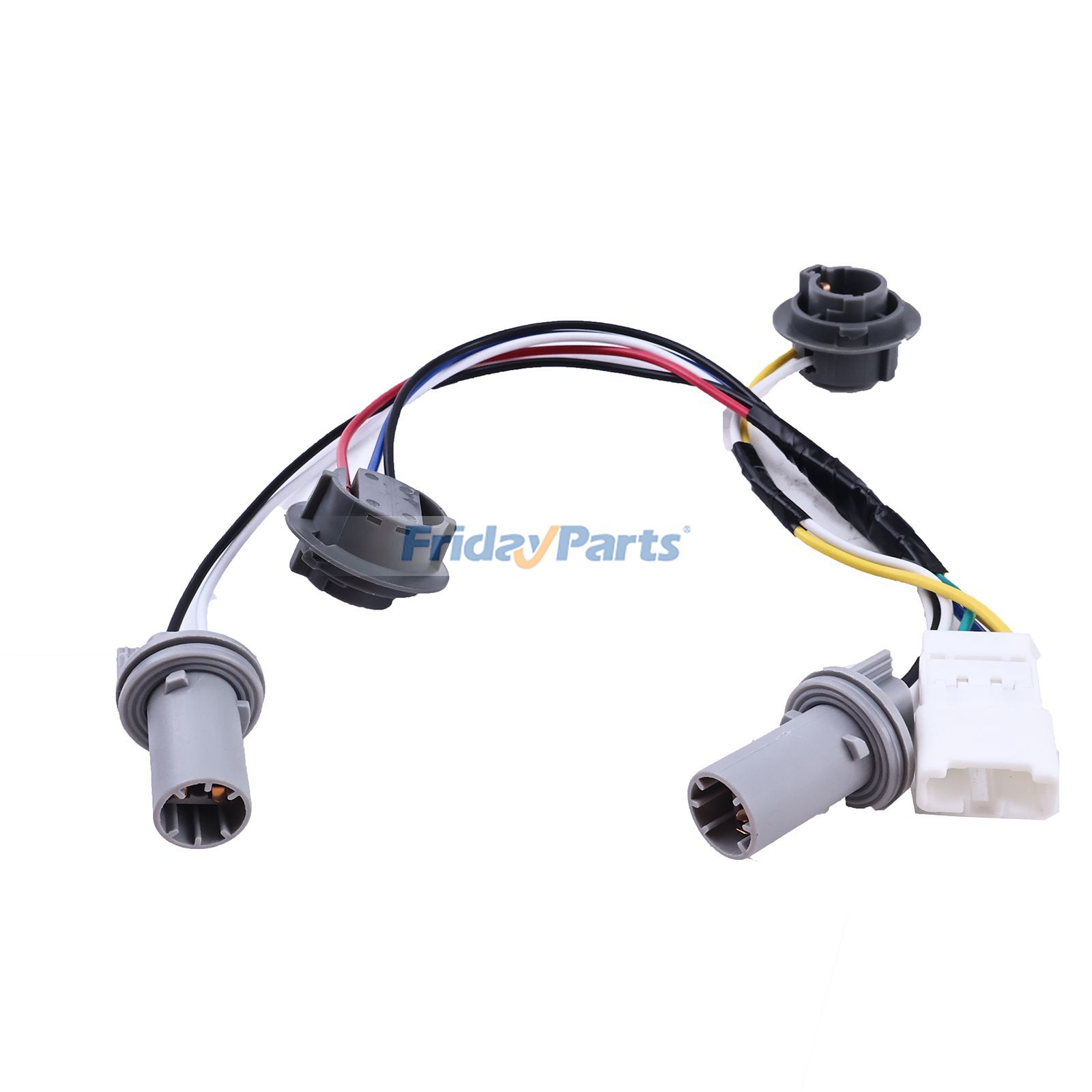2 piezas de enchufe y arnés para luz trasera 92450-3Q000 para Hyundai Sonata 2009-2014 de FridayParts
