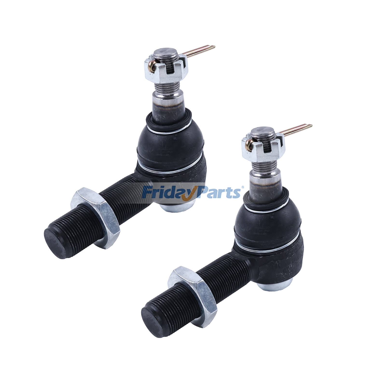 2 Pieces Right Hand Tie Rod End LVA14959 for John Deere Engine 4024 Loader 110 Compact Utility Tractor 3120 3720 4400 4700 4044R 4066M 4066R