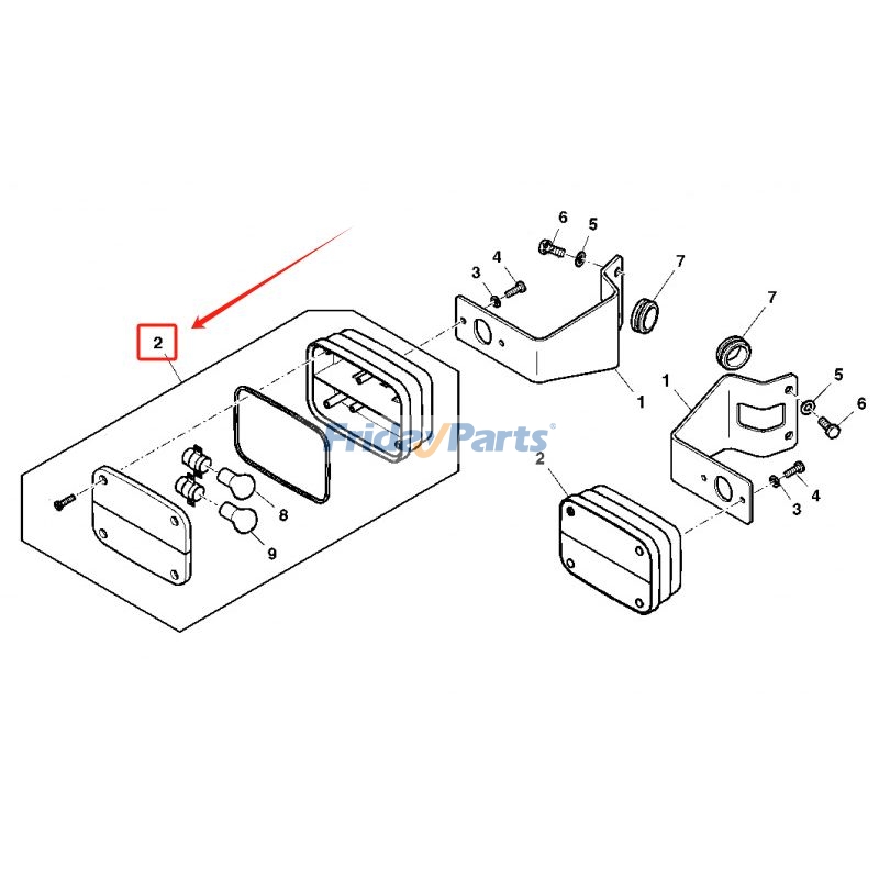 エンジン,トラクター サイドライト