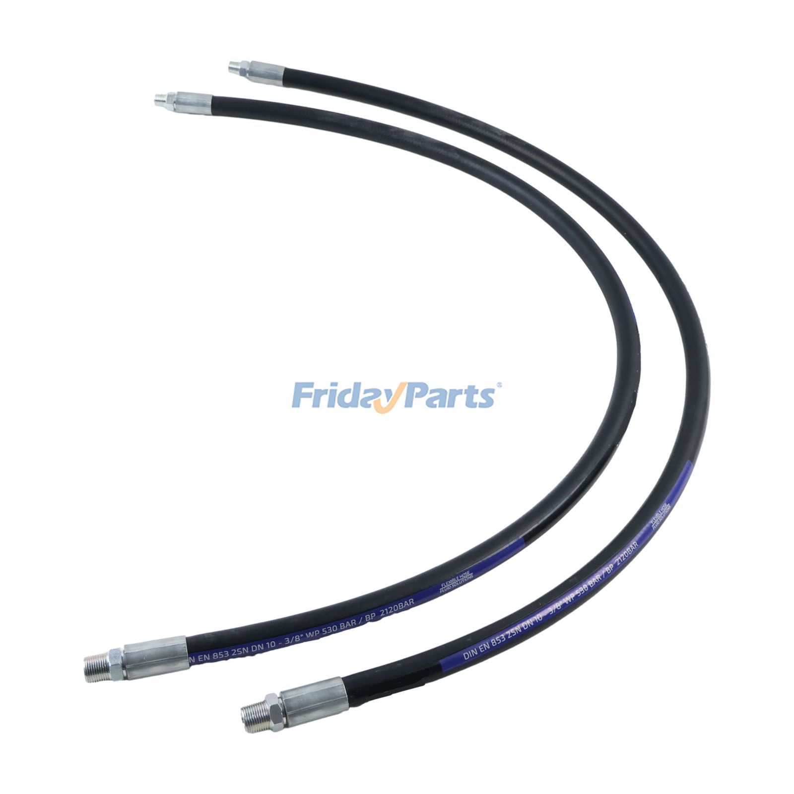 Tuyau hydraulique pour chasse-neige 2 piècespour Équipement de Neige