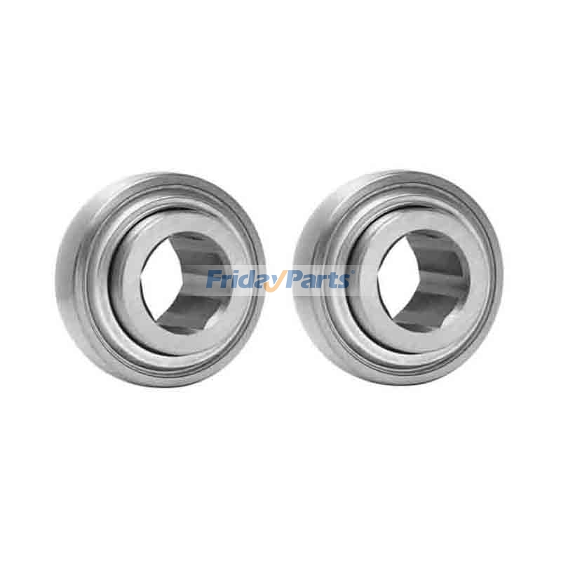 2 Pieces Special Agricultural Bearing W208PP21 AE46606 for John Deere Engine 6068 Combine 9500 9600 9560 9660 9750 9760 9860 9880 9501