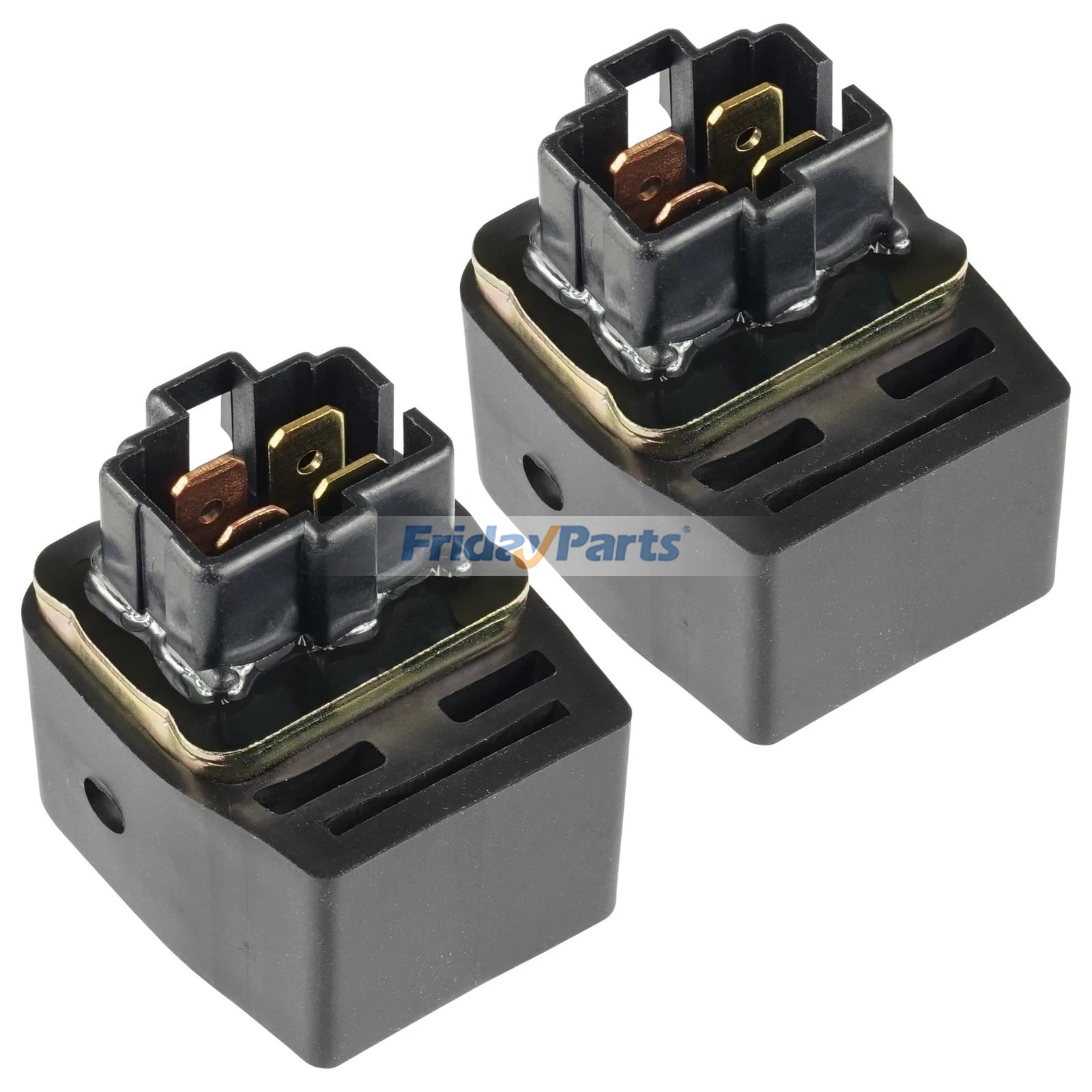 2 Pieces Starter Relay 0450555 for Polaris Predator Scrambler Sportsman 50 90 2001-2006