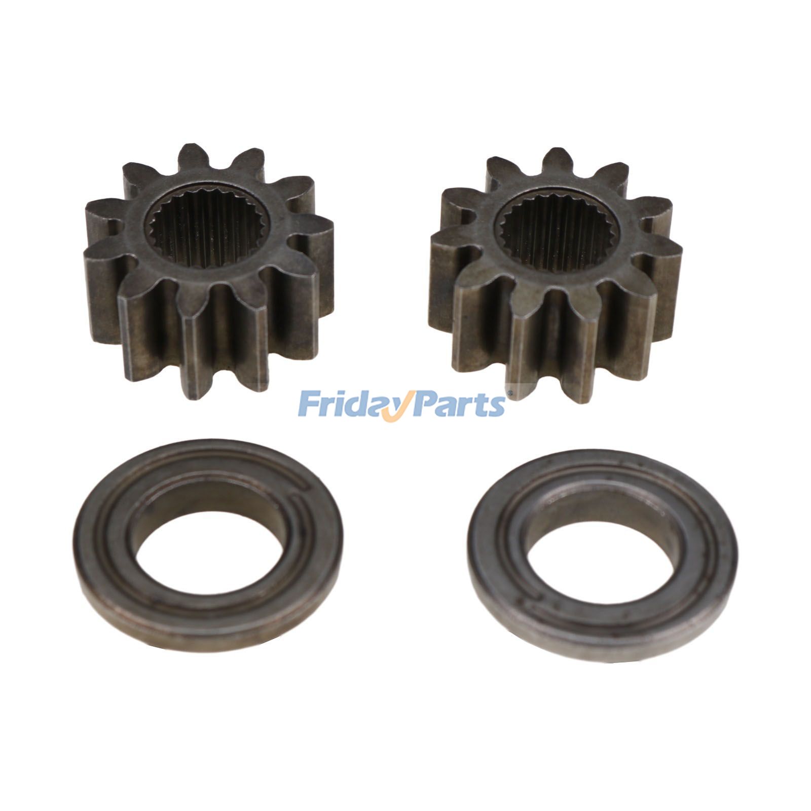 Pignon d'arbre de direction et bague 2 pièces 12-0863 741-0656 941-0656A 717-1554 pour tracteur de pelouse MTD Toro Cub Cadet blancpourPour Cub Cadet,Pour AUTRE MARQUE,Pour Toro,Pour Troy-Bilt,Pour MTD,Pour Yard