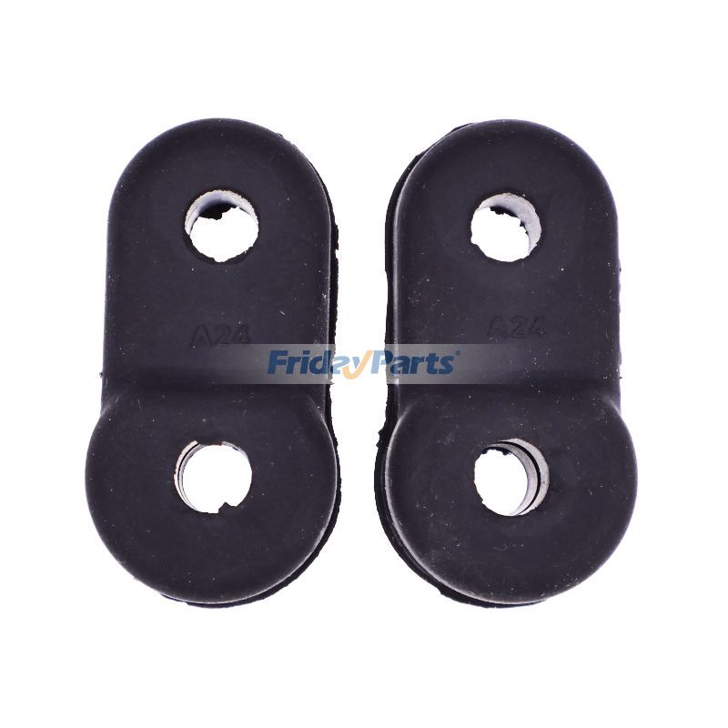 2 piezas de goma de montaje de luz trasera 33715-VM6-000 para Honda ATC250R ATC250SX TRX125 TRX200 TRX200SX TRX250 TRX300X TRX300EX TRX400EX de FridayParts